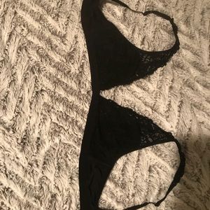 Black bralette